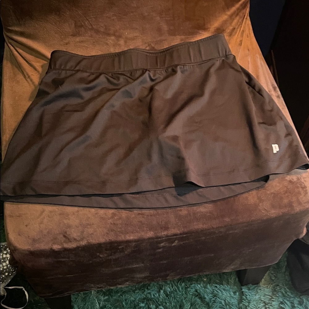 Prince Black Athletic Skirt